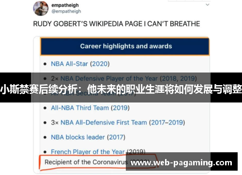 小斯禁赛后续分析：他未来的职业生涯将如何发展与调整